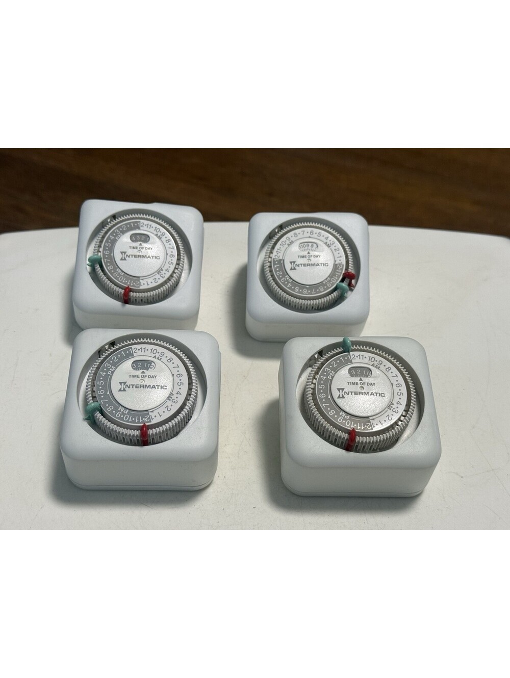 Intermatic TN111 Time-All Plug-In Timer Mechanical 24 Hour Indoor , Lot Of 4